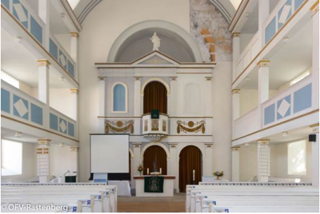 Innenraum Kirche Rastenberg