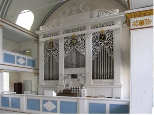 Orgel der Rastenberger Kirche, 1827