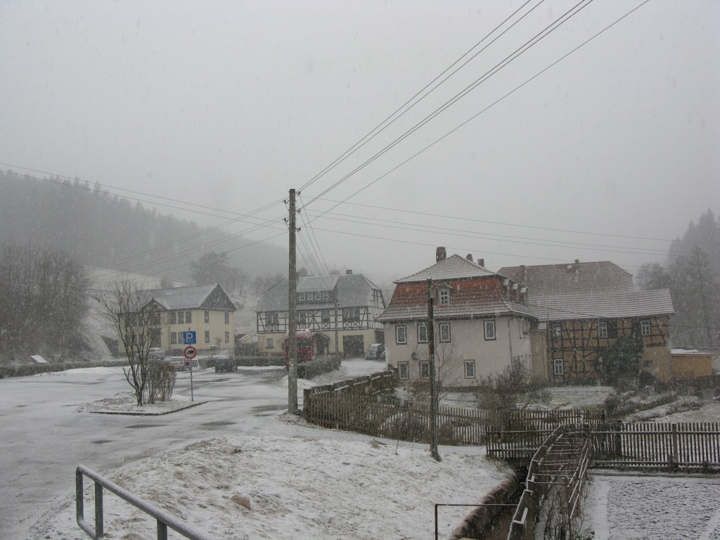  Schulzeanwesen li. Wohnhaus mi. Fabriksaal re Sägewerk